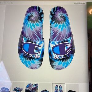 ISO TIE DYE CHAMPION SLIDES